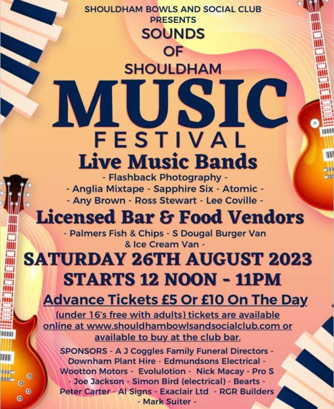 Shouldham Music Festival Radio West Norfolk